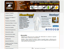 Tablet Screenshot of grupovinco.com.ve